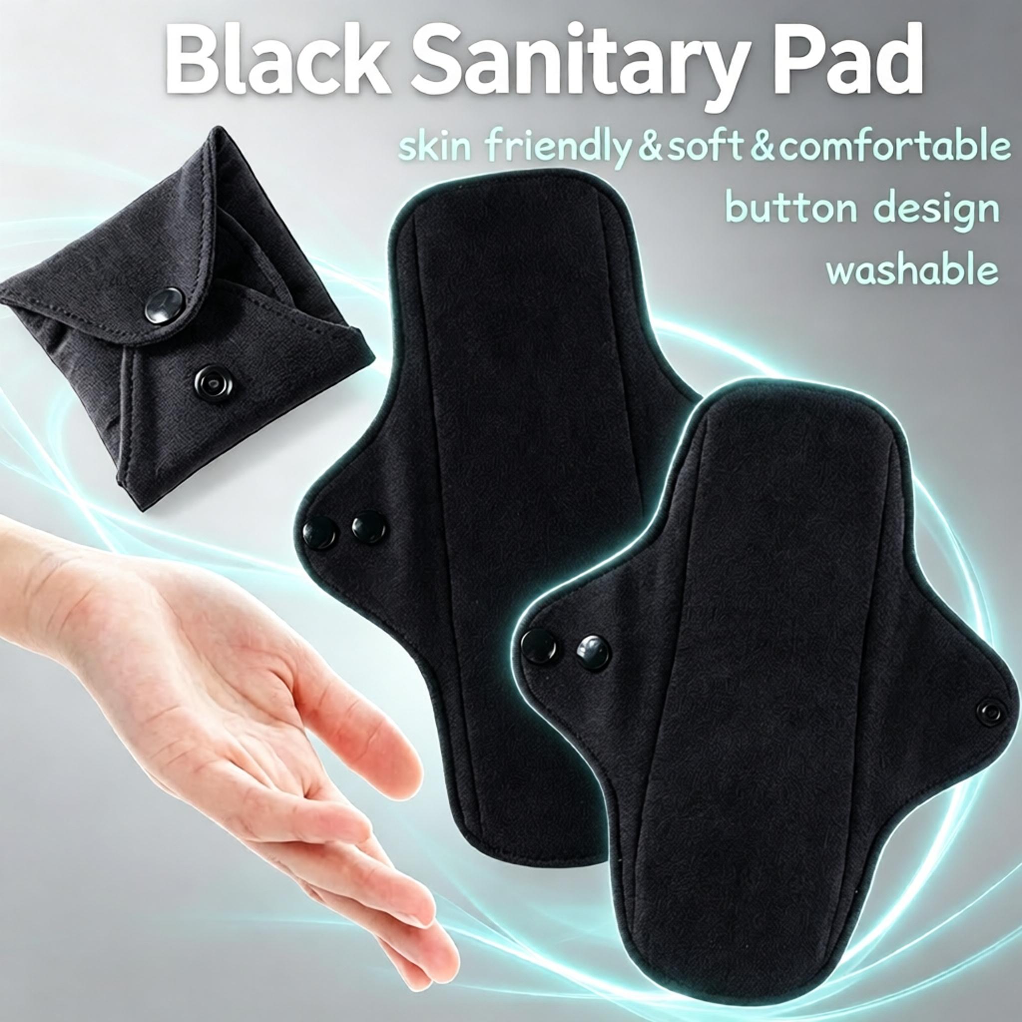 Cloth Pad Reusable - 5Pcs Set Pembalut Menstruasi Kain Katun