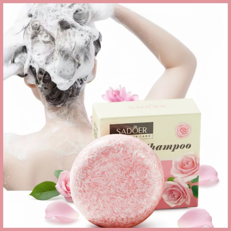 Sabun Sampo Padat Rose Pembers - Bar Soap Shampoo Solid ulasan dan harga