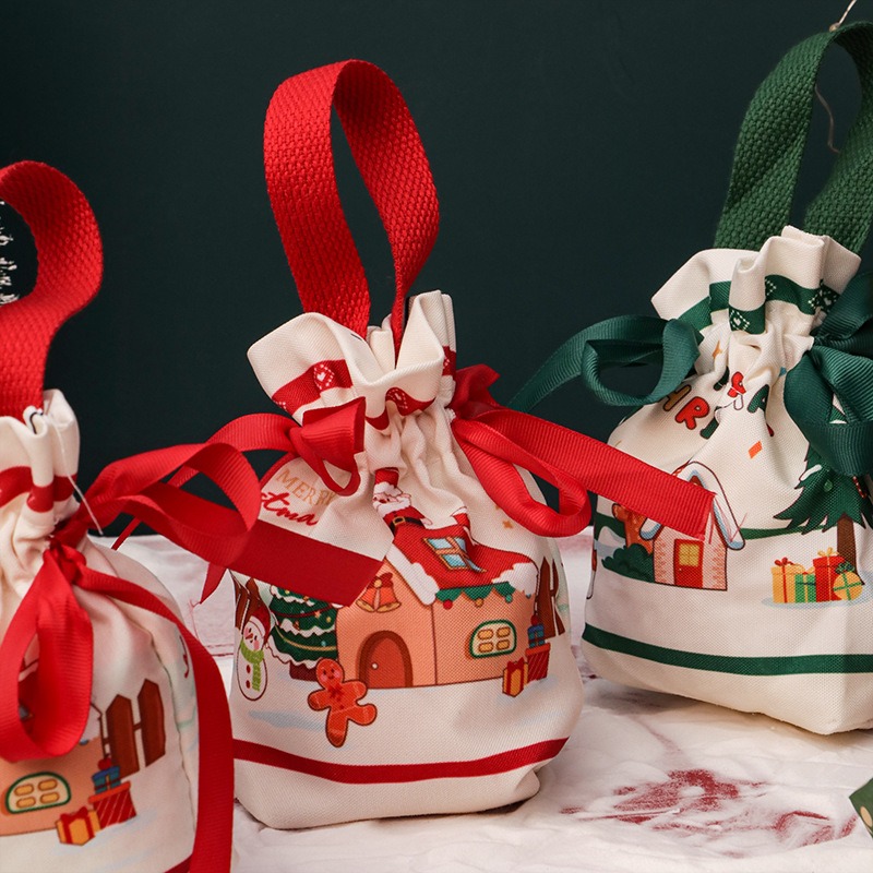 Tas Hadiah Natal Kecil, Tas Ke - Linen Bag Bulk ulasan dan harga