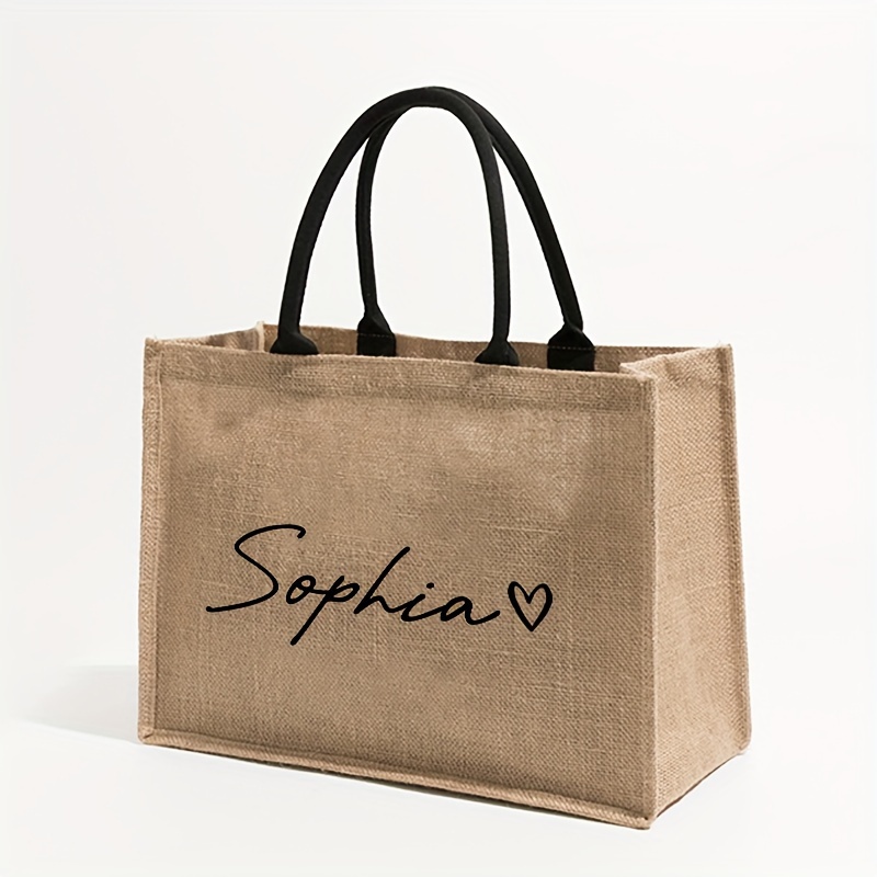 Tas Pantai Custom Bermotif Nam - Linen Bag Bulk ulasan dan harga