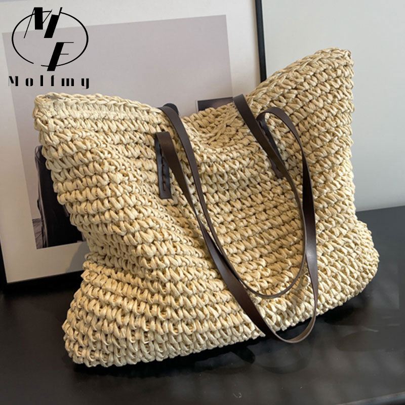 Tas Tote Tenun Jerami Tas Tang - Linen Bag Bulk ulasan dan harga