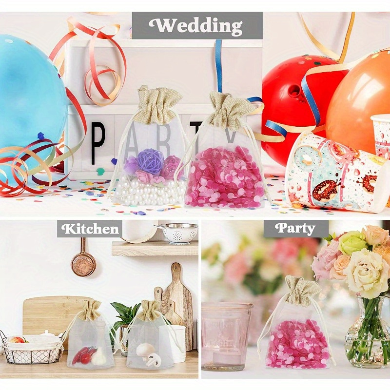 Tas Kantong Organza Linen untu - Linen Bag Bulk ulasan dan harga