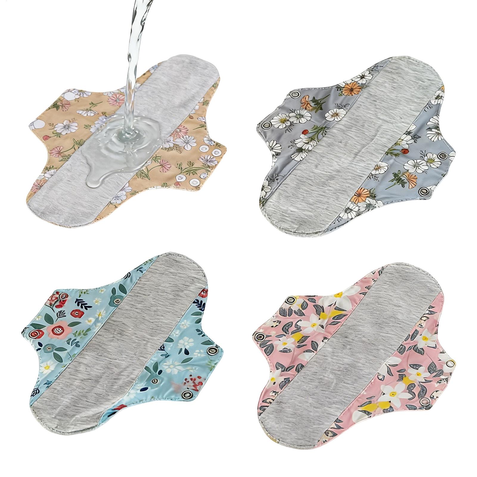 Pembalut Wanita 4pcs Pembalut  - Cloth Pad Reusable ulasan dan harga